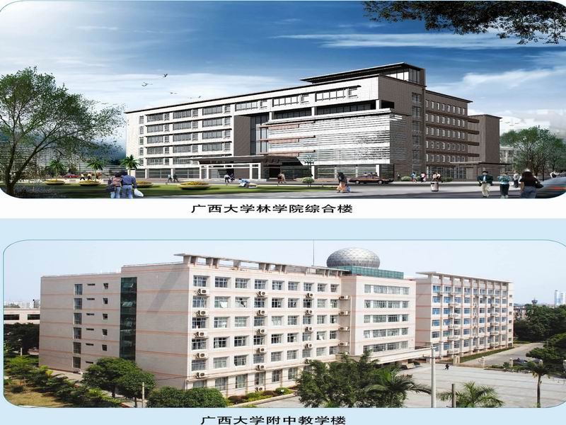 廣西大學林學院綜合樓、廣西大學附中教學樓
